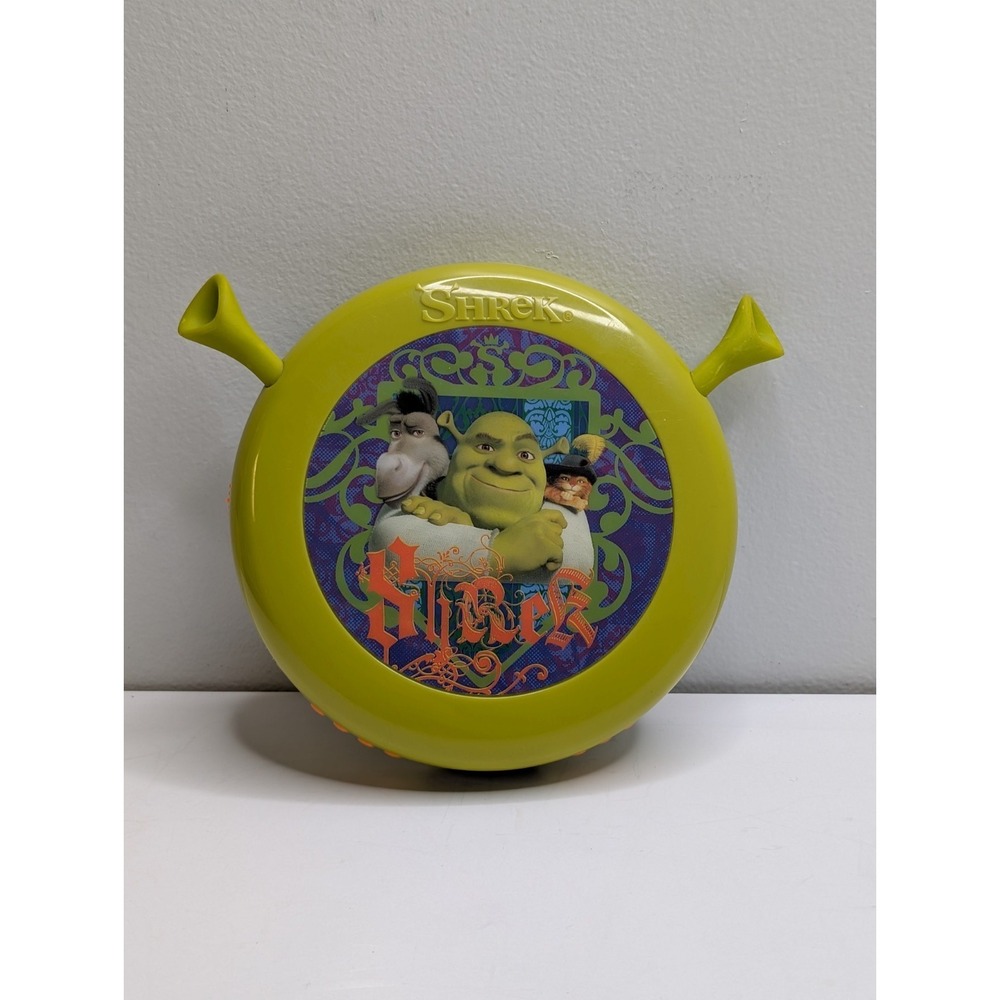 DreamWorks - Shrek Promo CD Player with Ears - Round Plastic - Used - Rare HTF